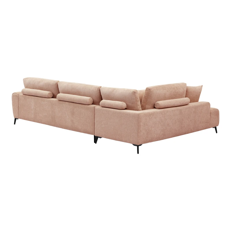 Corner sofa Veneto pakoworld right corner rotten apple fabric 298x208x85cm