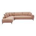 Corner sofa Veneto pakoworld right corner rotten apple fabric 298x208x85cm