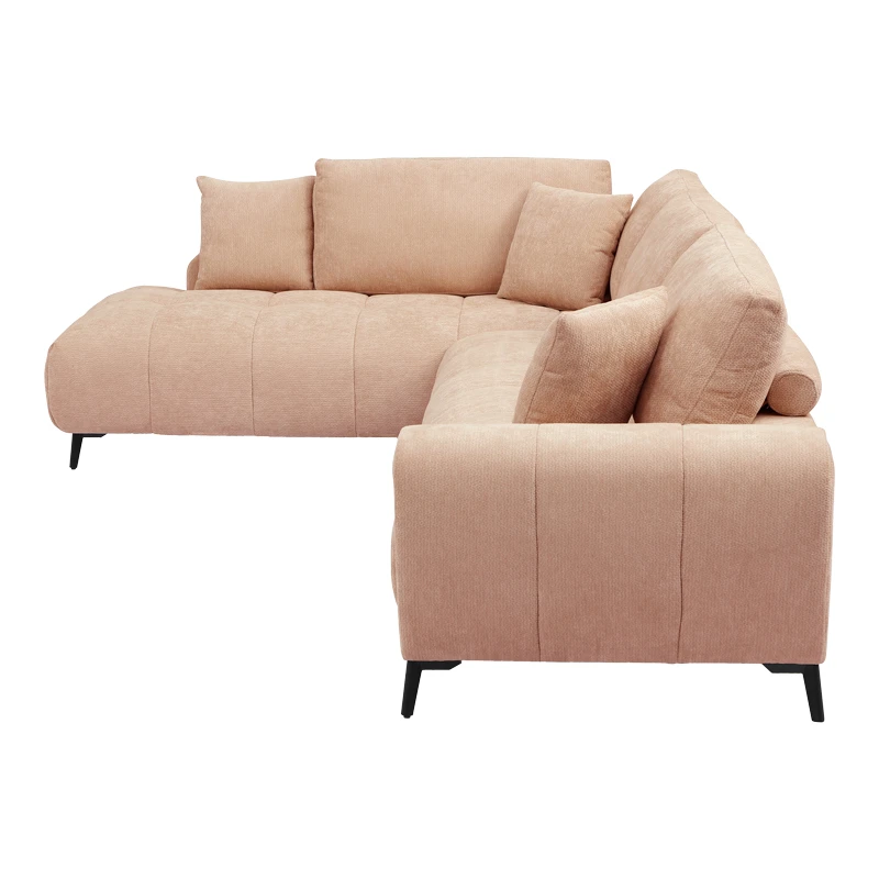 Corner sofa Veneto pakoworld right corner rotten apple fabric 298x208x85cm