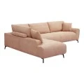 Corner sofa Veneto pakoworld right corner rotten apple fabric 298x208x85cm