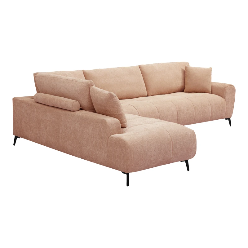 Corner sofa Veneto pakoworld right corner rotten apple fabric 298x208x85cm