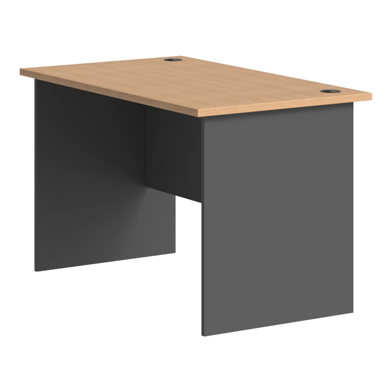 Professional desk Fesialo pakoworld natural-anthracite 120x70x75cm