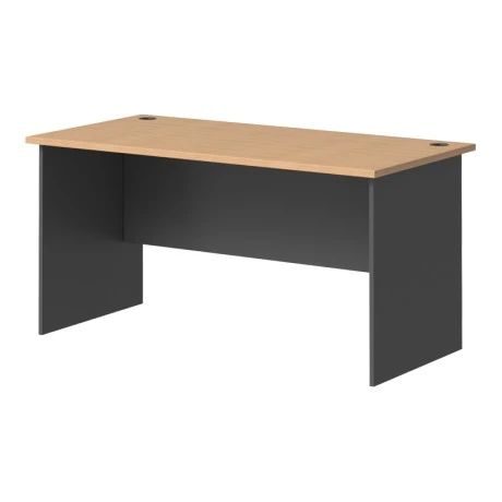 Professional desk Fesialo pakoworld natural-anthracite 150x75x75cm