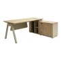Professional reversible work desk Stark pakoworld corner in oak-beige shade 200x90x75cm