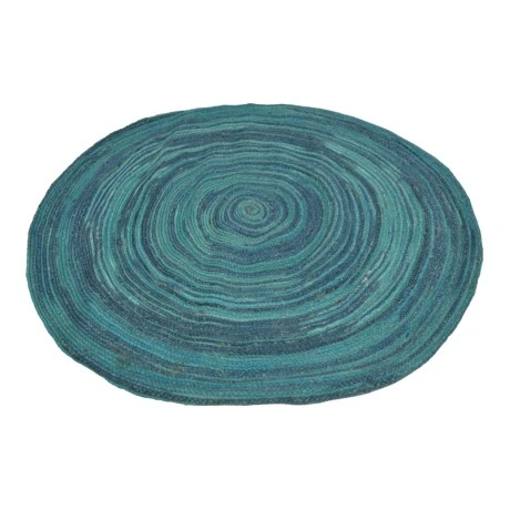 Rug Bluar pakoworld petrol jute D150cm
