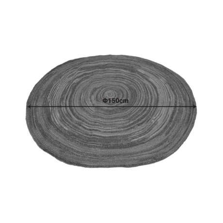 Rug Bluar pakoworld petrol jute D150cm