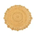 Rug Falor pakoworld jute in natural color D120cm