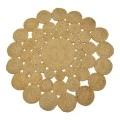 Rug Menara pakoworld jute in natural color D150cm