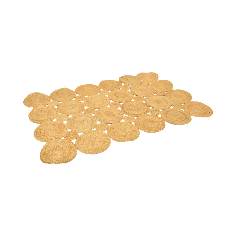 Rug Nelando pakoworld jute in natural color 180x120cm