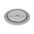 Rug Regaleto pakoworld jute in black and natural color D150cm