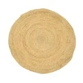 Rug Solon pakoworld jute in natural color D120cm