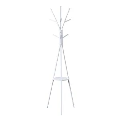 Καλόγερος Denner pakoworld μέταλλο σε λευκή απόχρωση 48.5x48.5x180εκ Καλόγερος Denner pakoworld μέταλλο σε λευκή απόχρωση 48.5x48.5x180εκ