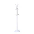 Coat rack Keleste pakoworld metal in white color D37x175cm