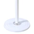 Coat rack Keleste pakoworld metal in white color D37x175cm