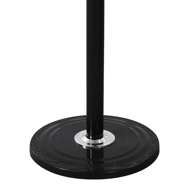 Coat rack Keleste pakoworld metal in black color D37x175cm