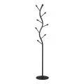 Coat rack Lelom pakoworld metal in black color D30x170cm