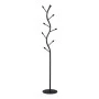 Coat rack Lelom pakoworld metal in black color D30x170cm