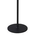 Coat rack Lelom pakoworld metal in black color D30x170cm