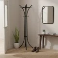 Zensine pakoworld metal clothes rack in black shade 51x63x175cm