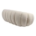 2-seater sofa Yannick pakoworld boucle beige fabric 148x92x62cm