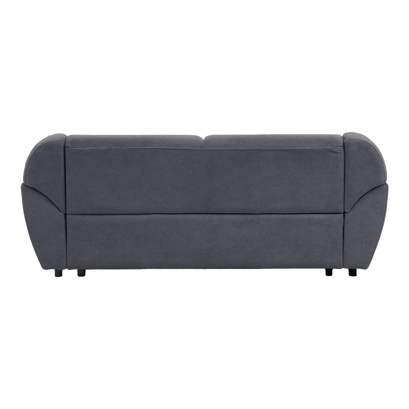 Two-seater sofa Echono pakoworld anthracite fabric 144x88x77cm