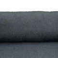 Three-seater sofa Aurelio pakoworld metallic in white - cushions in anthracite shade 192x74x63cm