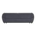 Three-seater sofa Echono pakoworld anthracite fabric 230x88x77cm
