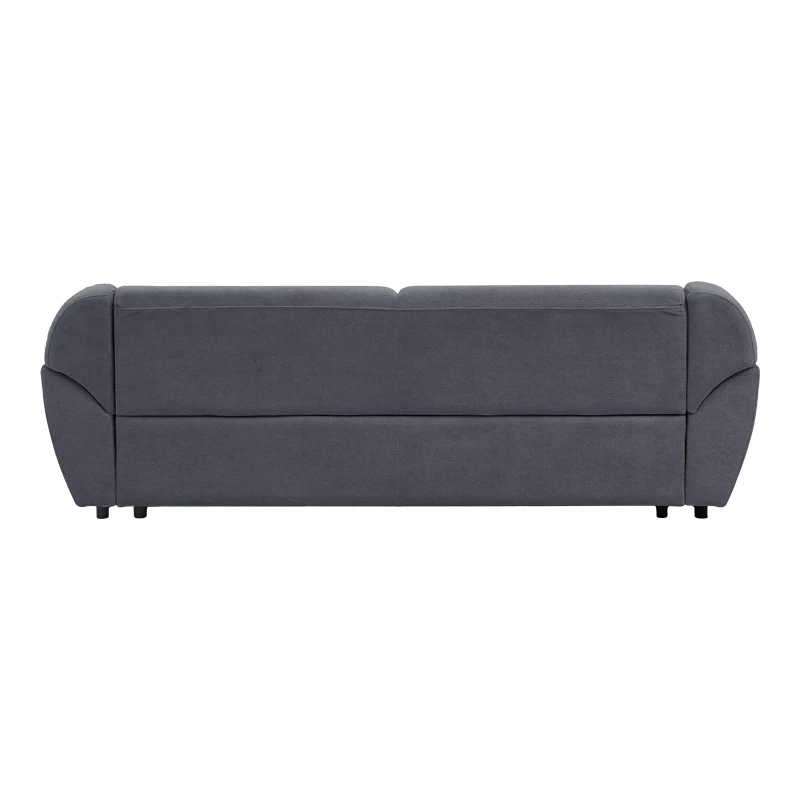 Three-seater sofa Echono pakoworld anthracite fabric 230x88x77cm