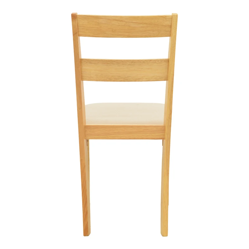 Dallan chair pakoworld rubberwood in natural color 40x47.5x89cm
