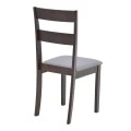 Καρέκλα Dallan  pakoworld σε καρυδί απόχρωση 40x47.5x89εκ