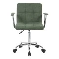 Καρέκλα γραφείου Buleco pakoworld λαδί ύφασμα 56x46x74-86εκ