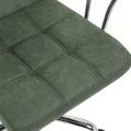 Καρέκλα γραφείου Buleco pakoworld λαδί ύφασμα 56x46x74-86εκ