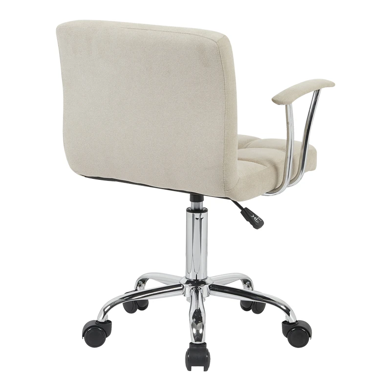 Office chair Buleco pakoworld beige fabric 56x46x74-86cm