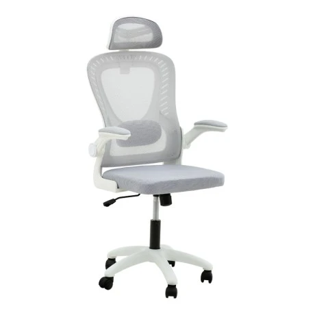 Office chair manager Delilah pakoworld mesh light grey