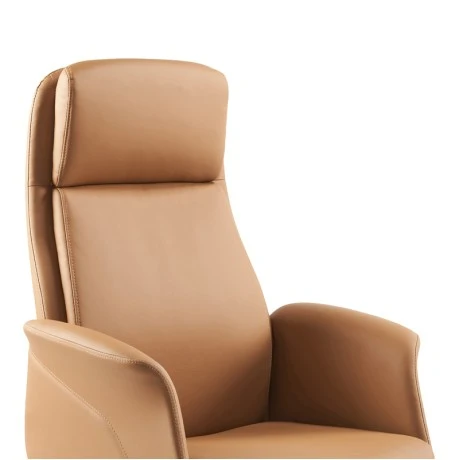 Manager office chair Derjio pakoworld brown pu 68x66x115cm