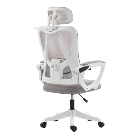 Exeter pakoworld director's office chair white - mesh gray 50x58x119-129cm