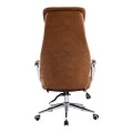 Manager office chair Ferka pakoworld brown pu 64x71x120-128cm