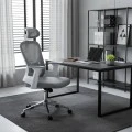 Office chair manager Ignatius pakoworld mesh light grey