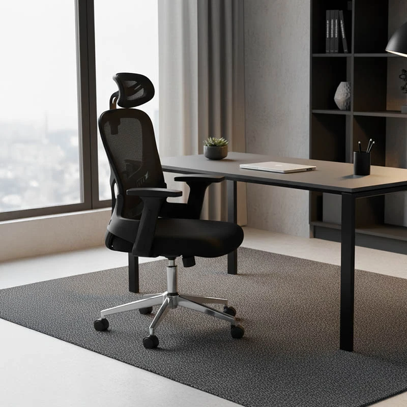 Office chair manager Ignatius pakoworld mesh black