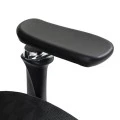 Work chair manager Jeffer pakoworld mesh in black color 67x62x115-125cm