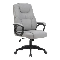 Kamora pakoworld director's office chair, grey fabric, 66x67x103-111cm