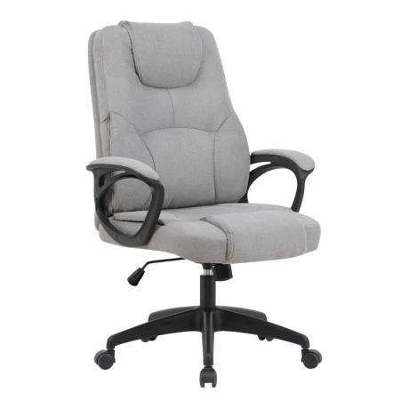 Kamora pakoworld director's office chair, grey fabric, 66x67x103-111cm