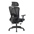 Magida pakoworld mesh black manager's office chair 58.5x66x115-125cm