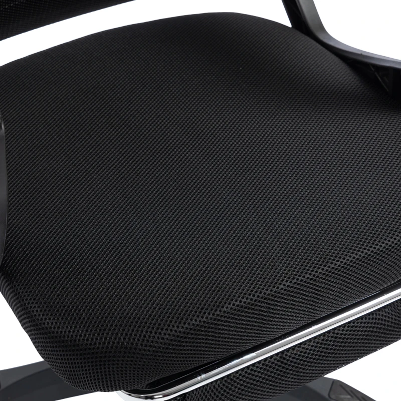 Manager's office chair with footrest Meton pakoworld mesh black color 48x60x118-128cm