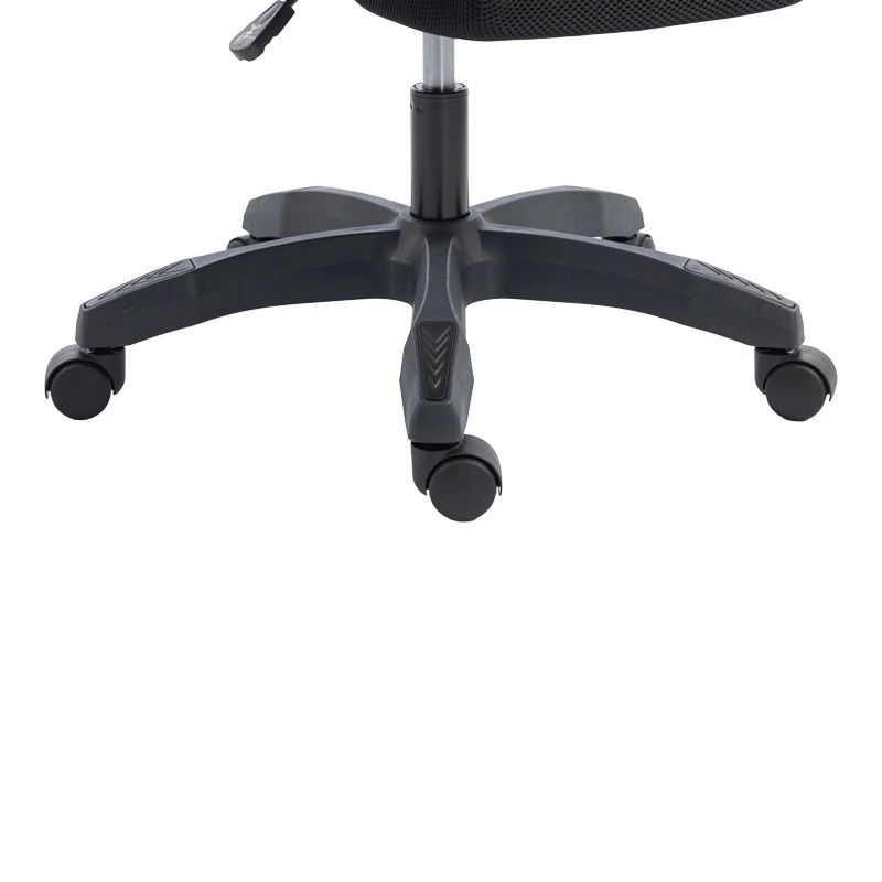 Manager's office chair with footrest Meton pakoworld mesh black color 48x60x118-128cm