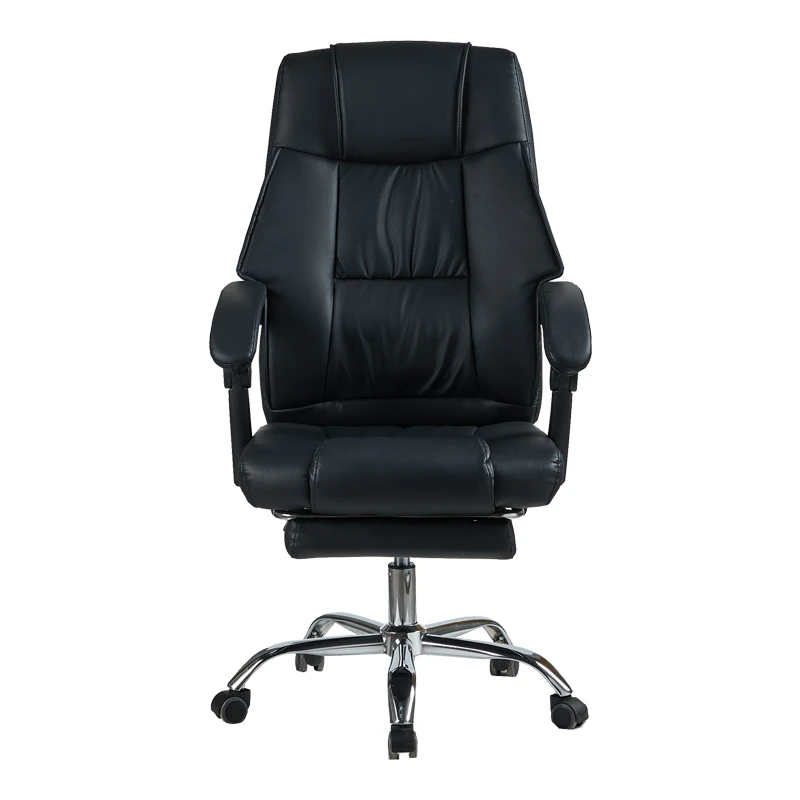 Director's office chair with footrest Vimmi pakoworld pu black 60x62.5x102-112cm