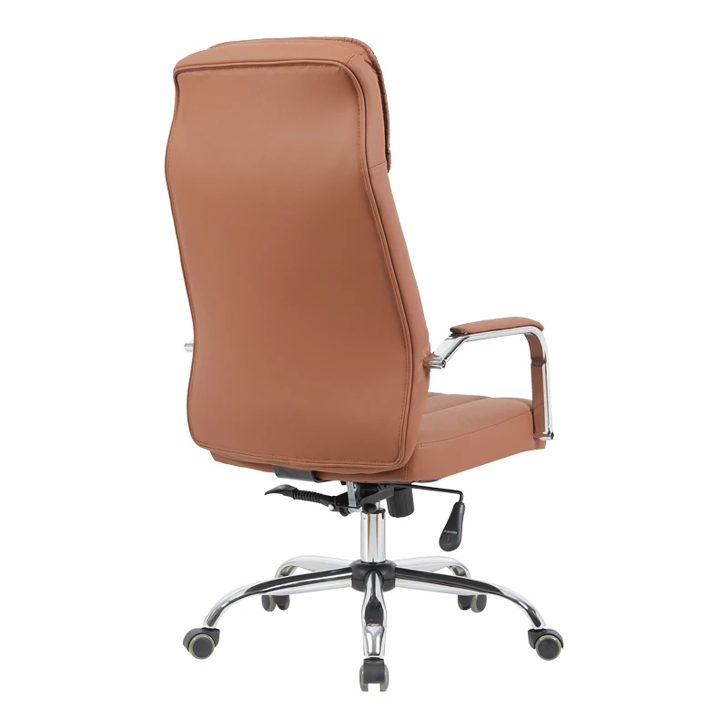 Morales pakoworld pu brown manager's office chair 60x70x118-124cm