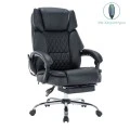 Director's office chair Thrive pakoworld Premium Quality mechanism massage-heated back pu black