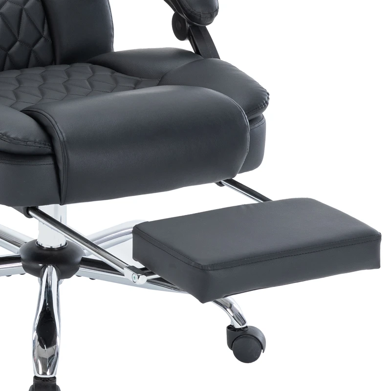 Director's office chair Thrive pakoworld Premium Quality mechanism massage-heated back pu black