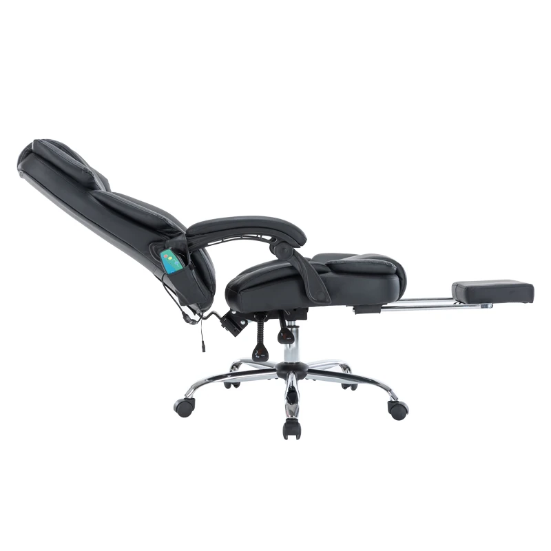 Director's office chair Thrive pakoworld Premium Quality mechanism massage-heated back pu black